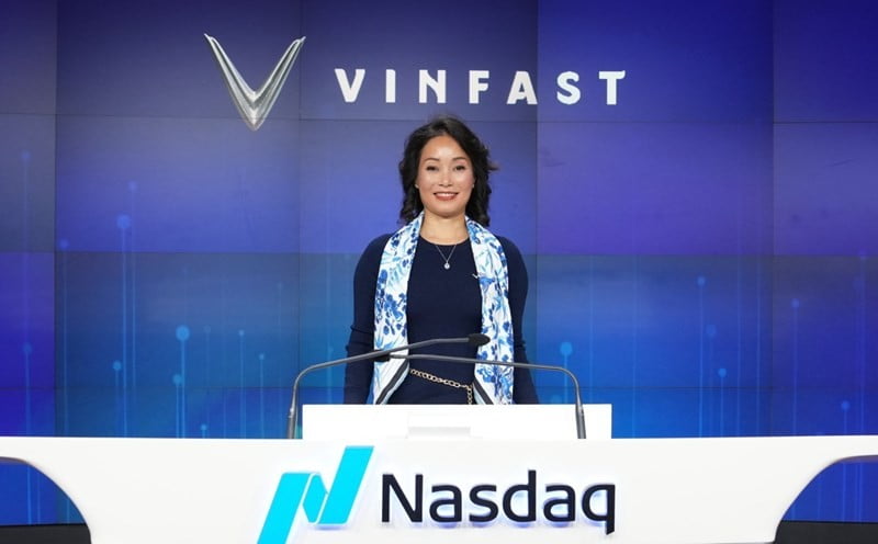 Cổ phiếu của Vinfast niêm yết thành công trên sàn chứng khoán Nasdaq